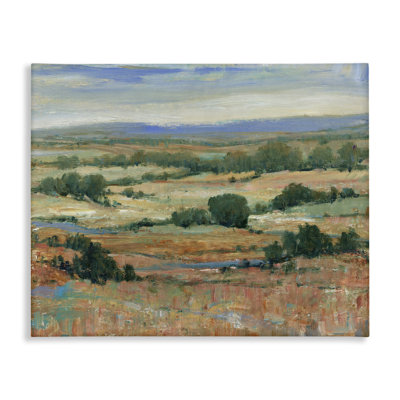 Art mural sur toile Traditional Farmland Landscape par Tim Ottoole