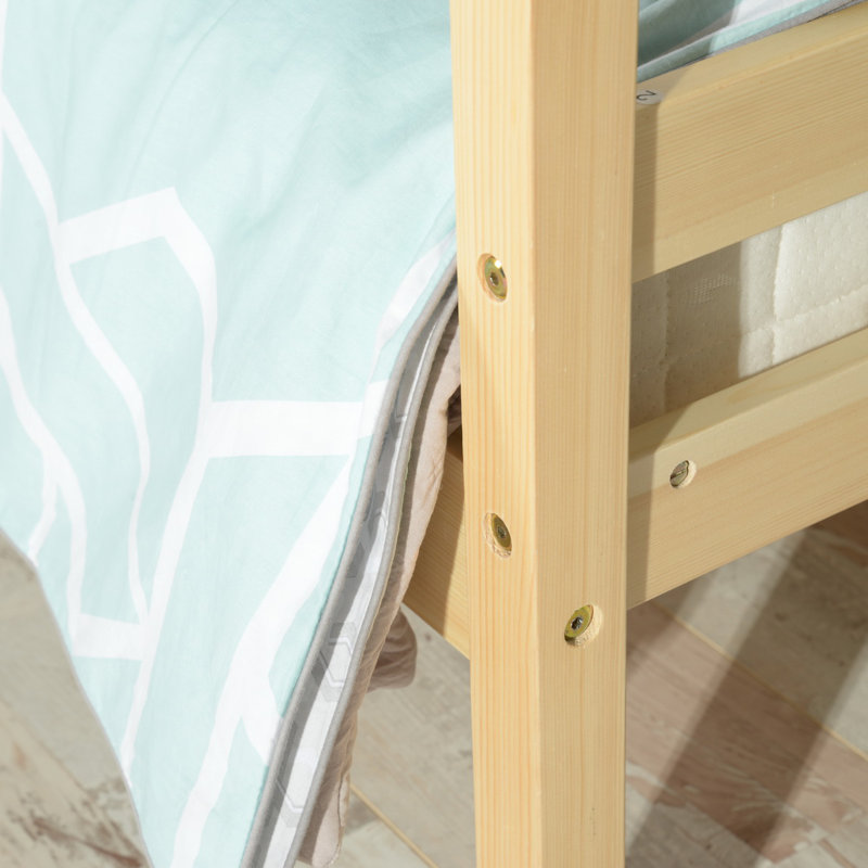Julia Solid Wood Daybed, Natural Pine