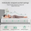 Taron 23cm Memory Foam Pocket Sprung Mattress-2126726717
