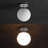 Statler Glass Semi Flush Mount-2010117113