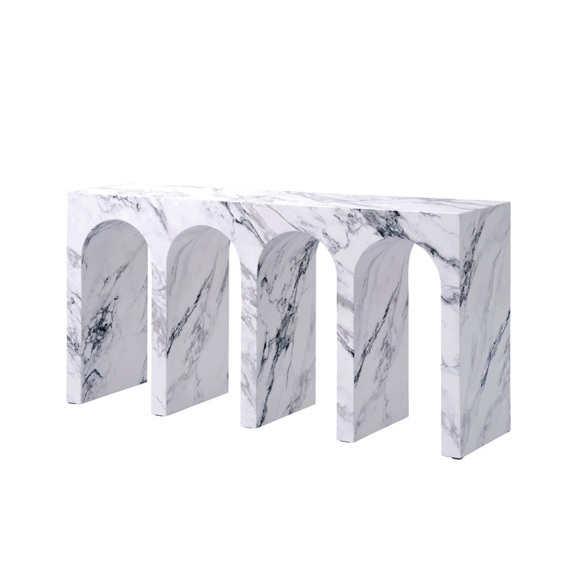 Engineered Stone Console Table