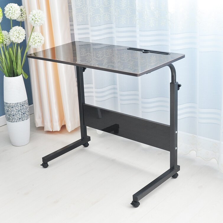 35.4'' H Laptop/Tablet Storage Cart with Wheels