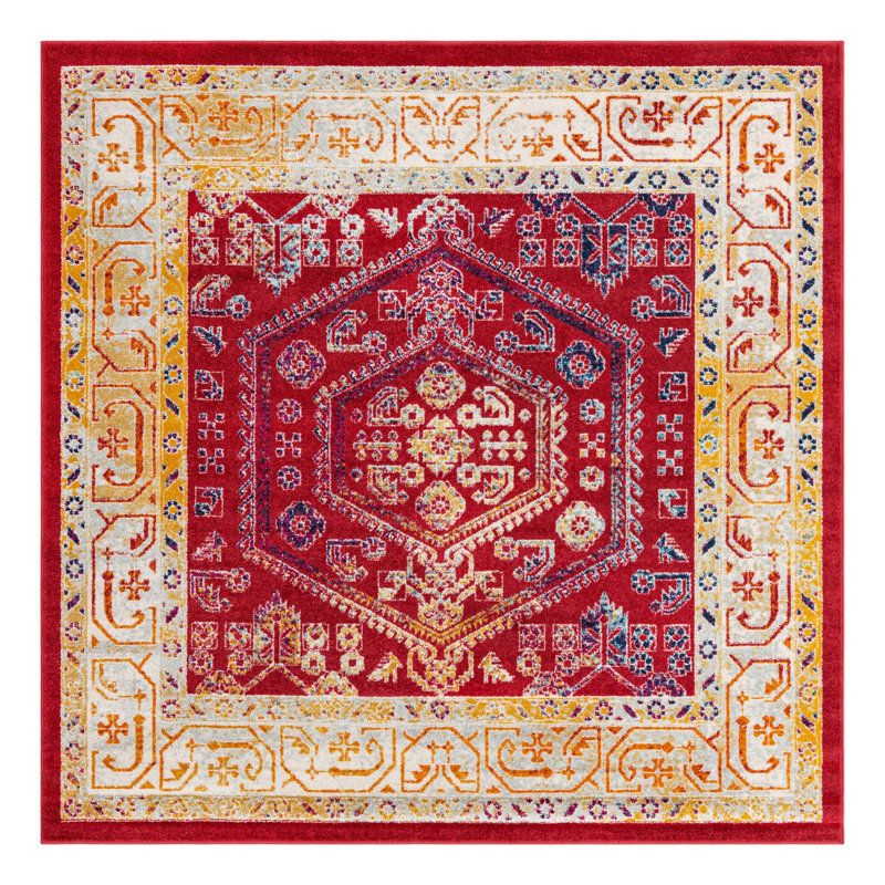 Aurelia Oriental Indoor Rug, Square 7'10"