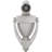 High Door Knocker W/220 Degree Viewer-73170375-73170376