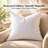 Continental Bedding 10% Goose Down & 90% Goose Feather Throw Pillow Inserts, Firm Supportive Decorative Pillows, 233TC Cotton Cover-93653225
