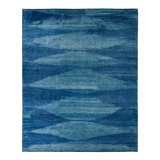 Jaipur Living Liya TRH02 Handknot Moroccan Blue Area Rug (12'X15')