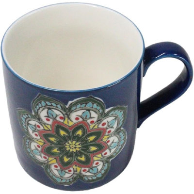 Tasse en céramique indigo Ajna