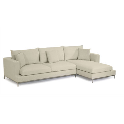 Simena 122" Wide Sectional by sohoConcept