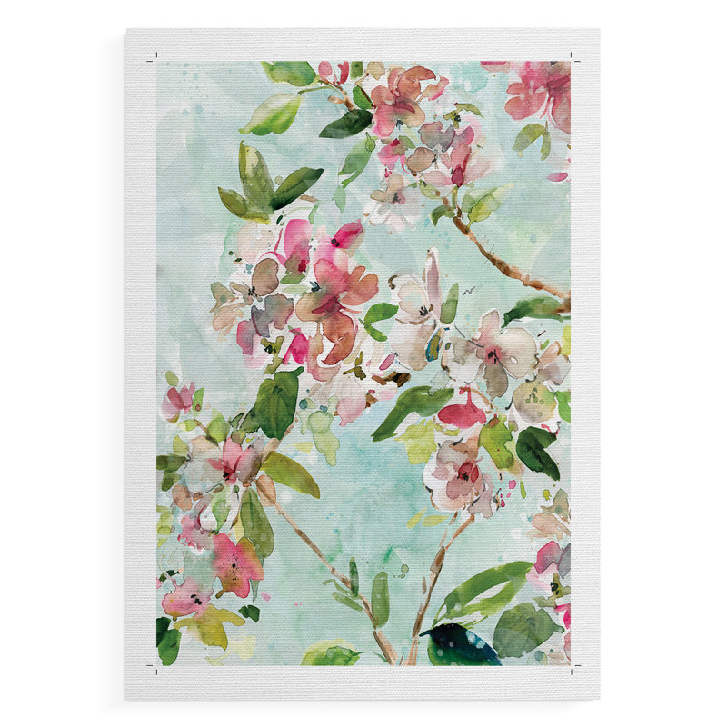 Fleurs printanières II - Impression sur toile seulement - NON-CADRE, H 18 po x l 12 po