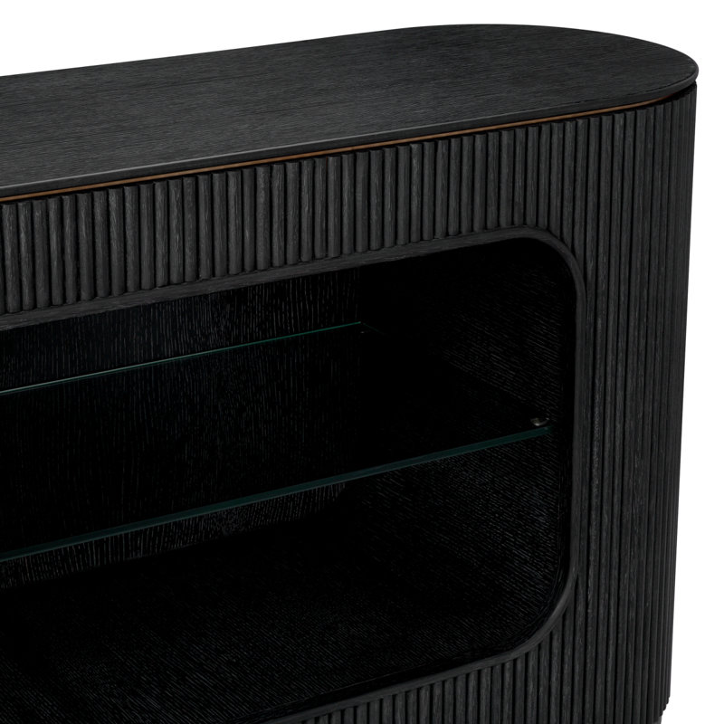 Dresser Bogota Oak Veneer, Charcoal Gray Oak