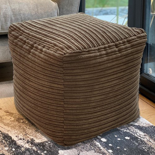 Keanan Accent Stool, Brown