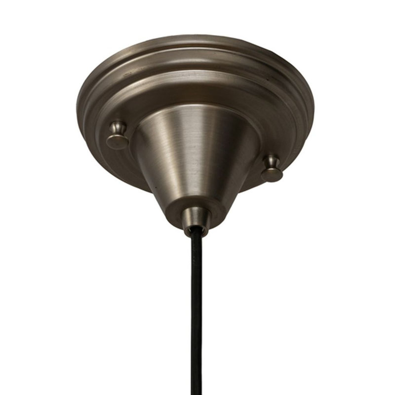 Luminaire suspendu en nickel 1 lumière Dannyel