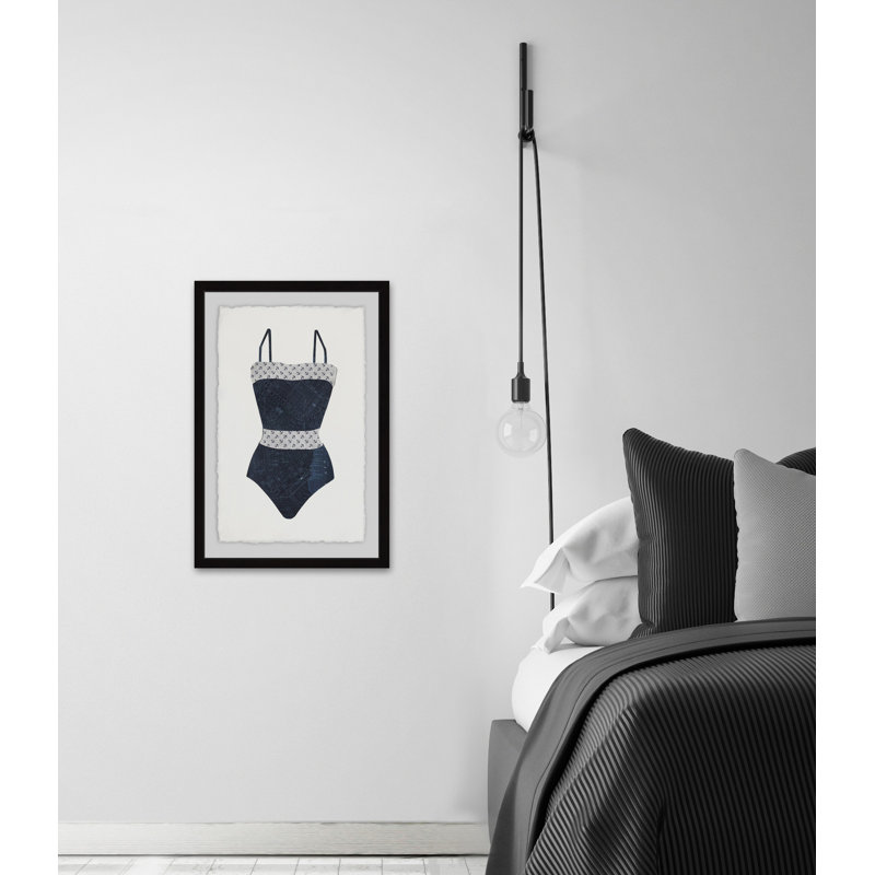 Fancy Monokini - Single Picture Frame Print, 91cm H x 61cm W x 4cm D