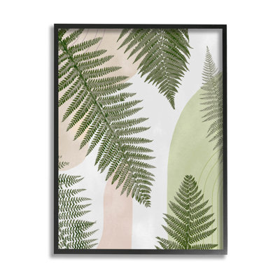 " Woodland Nature Fern Leaves "