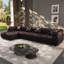 Canapé modulaire en cuir synthétique modulaire 134,4