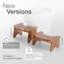Tabouret 9 po Acacia