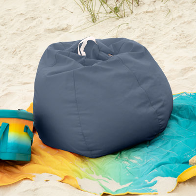 Jaron Kiss Outdoor Bean Bag Chair with Sunbrella Cover