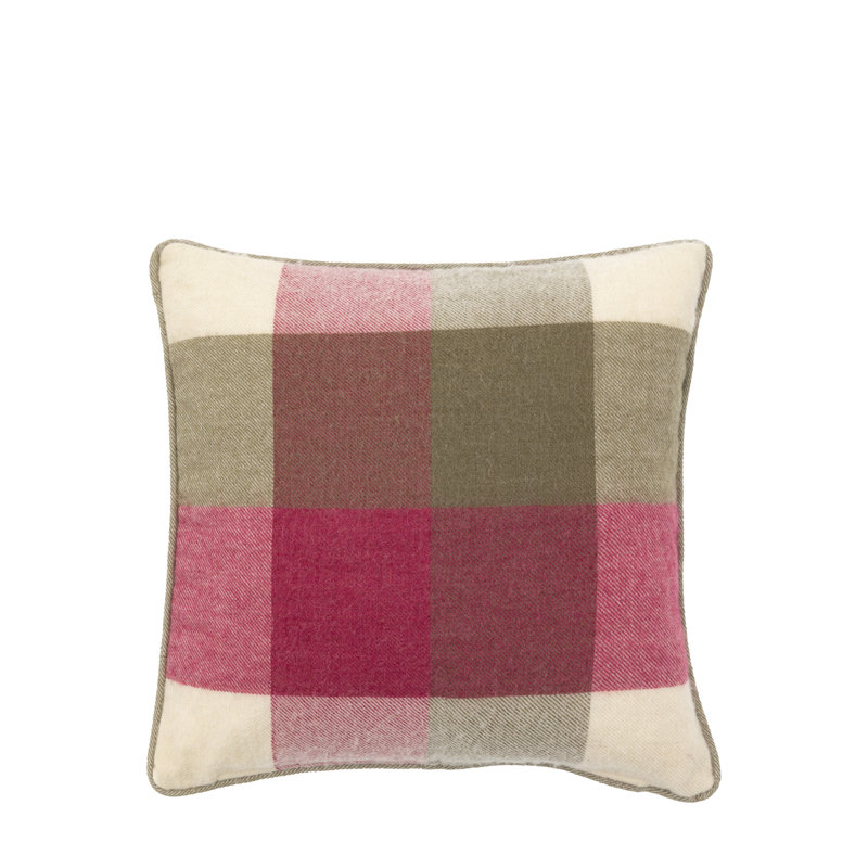 Red Square Throw Cushion