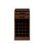 Armoire modulaire de rangement pour le vin 28 - brun noyer