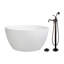 Baignoire autoportante 45 po Kingston-114103762