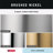 Arvo 18 in. Wall Mount Towel Bar with 6 in. Extender Bath Hardware Accessory in Brushed Nickel