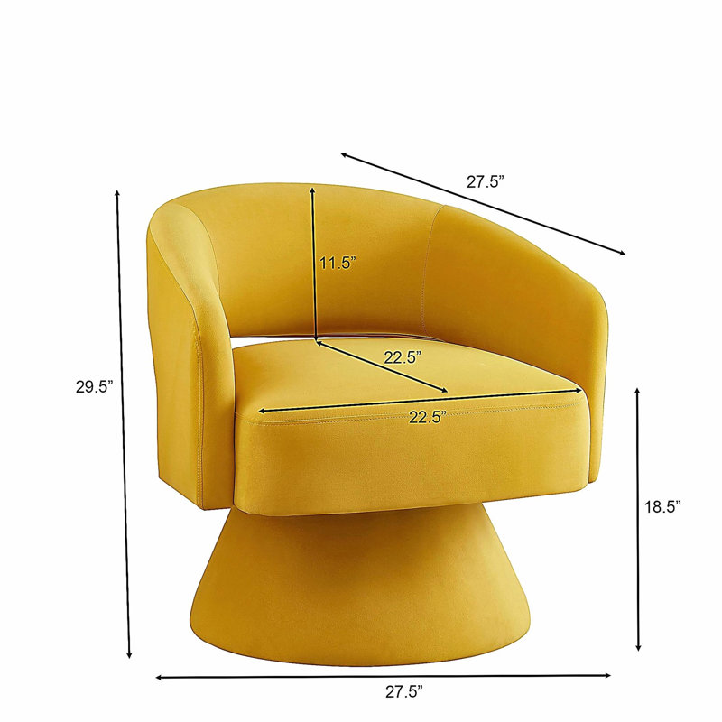 Fauteuil demi-tonneau Modern