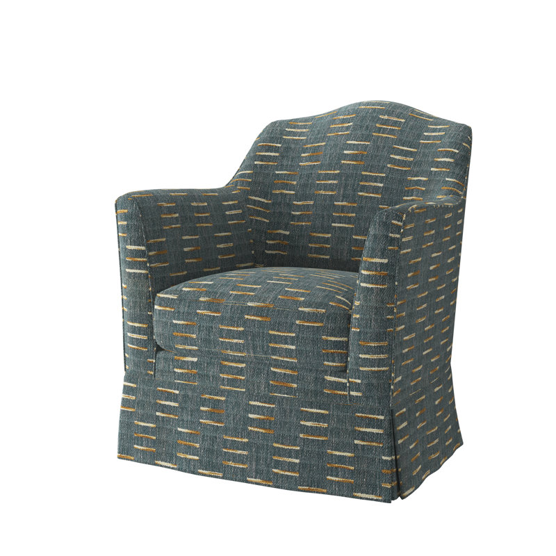 Fauteuil d'appoint Claud, Chenille ardoise