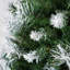 Artificial Christmas 3-Piece Set Wreath And Set Of 2 Entrance Trees X-Mas With LED Lights Easy Assembly