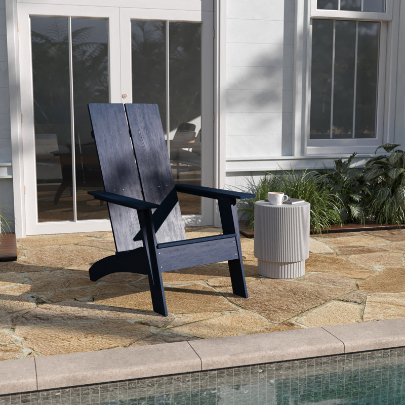 Outdoor Adirondack Chair, Navy