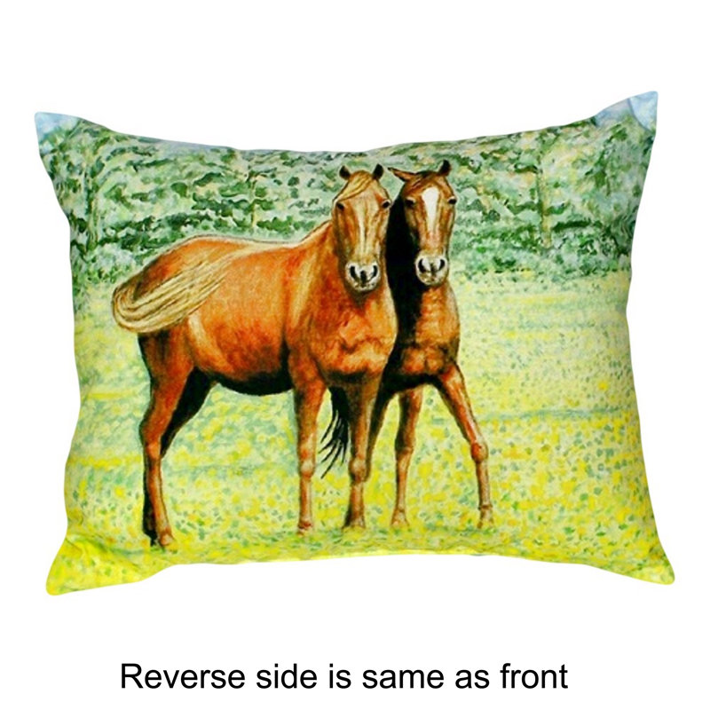  Coussin lombaire intérieur / extérieur Two Horses