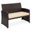Chaise en rotin 4 pièces Cludia