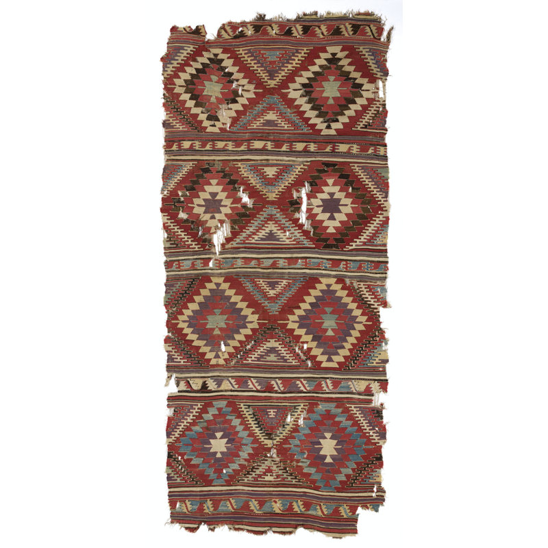 Kilim karapinaire anatolien antique, 18e siècle