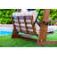 Balancelle de jardin triple-838588171