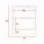 Table de chevet 2 tiroirs-1293526451