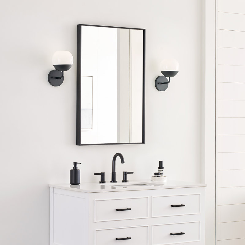 Alvin 1 - Light Armed Sconce, Brushed Nickel