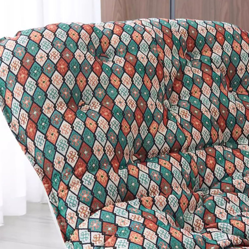 Chaise berçante avec motif nordique à bascule