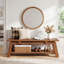 Solid Wood Storage Bench