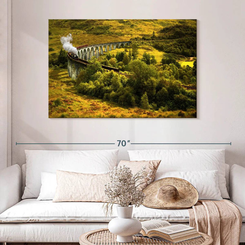 Mehar Jacobite Steam Train, 32" H x 48" W