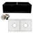 Vineyard 33'' L Double Bowl Fireclay Kitchen Sink