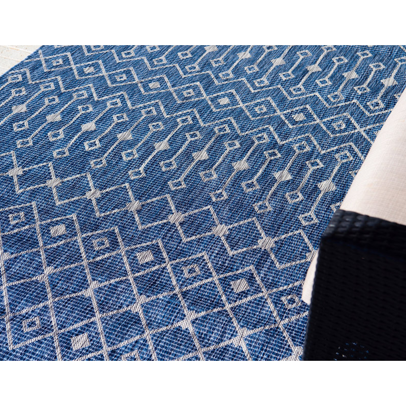 Tapis d'extérieur Preen couleur Lakeside, Rectangle 8 pi x 11 pi 4 po