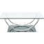 , En forme de U, en verre, rectangulaire, table basse, surface réfléchissante, finition, entretien facile, surface des espaces de vie primaires modernes, disposition incurvée en verre, confort, style, espaces
