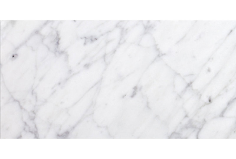 Carrara 12" x 24" Marble Subway Wall & Floor Tile, Bianco Carrara Honed