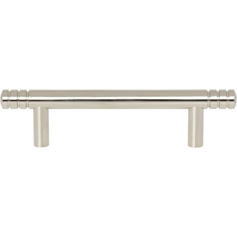Griffith 12" Center to Center Bar/Handle Pull, Polished Nickel, 3 3/4"