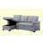 Beuna 83.5" Modern Reversible Sleeper Sectional Sofa with Storage Chaise-346567177