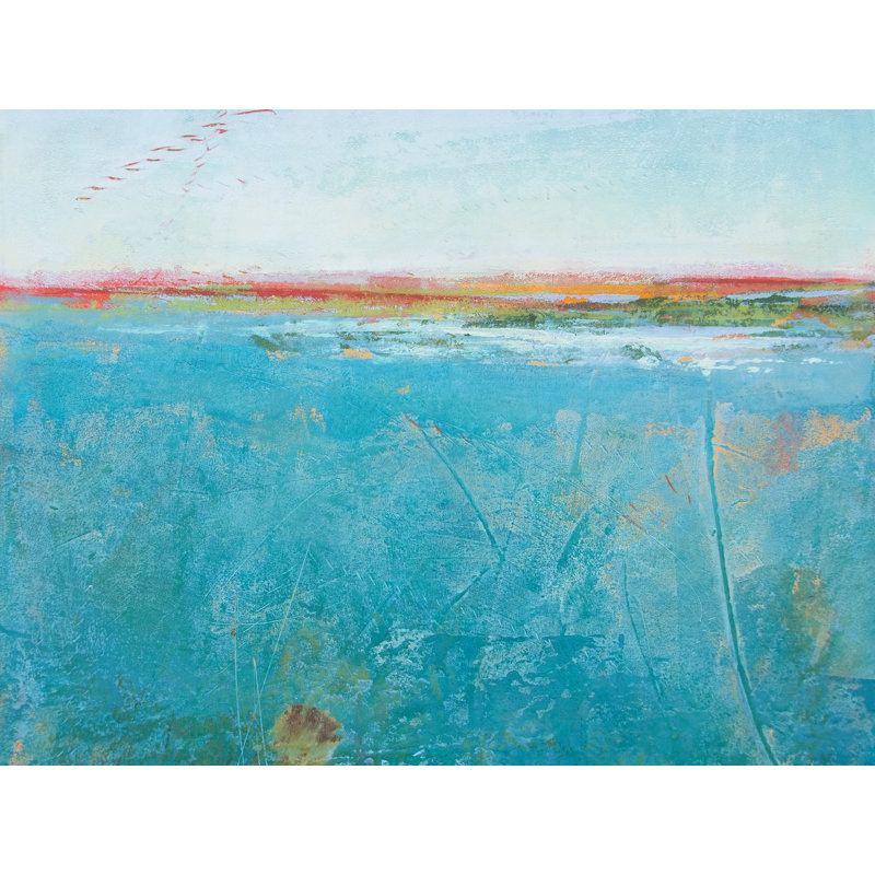 Tethered Basin Print by Victoria Primicias, Wrapped Canvas, 24" H x 32" W