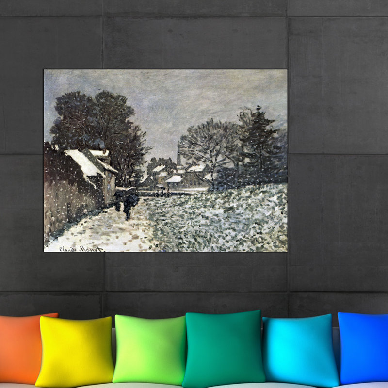 Claude Monet - Wrapped Canvas Painting, 90cm H x 120cm W x 1.8cm D