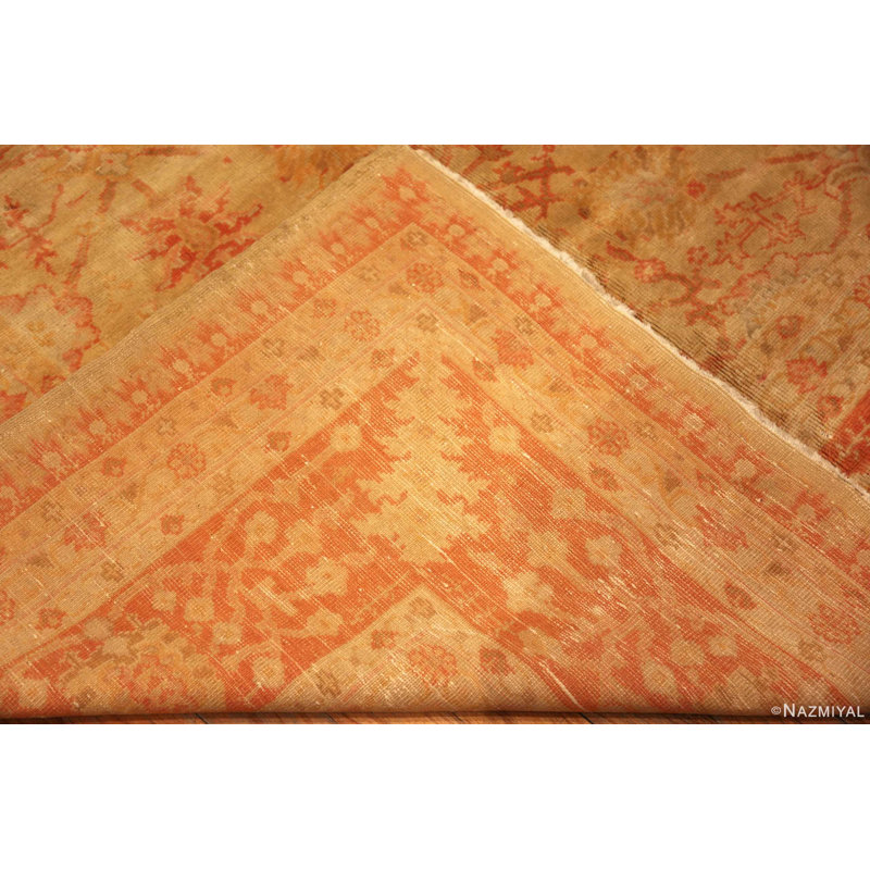 Tapis décoratif décoratif luxueux turc Oushak