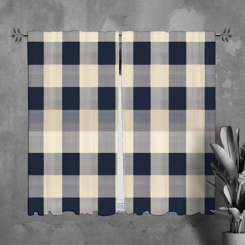 Paire de rideaux obscurcissant en polyester Sirina, L 20 po x L 61 po