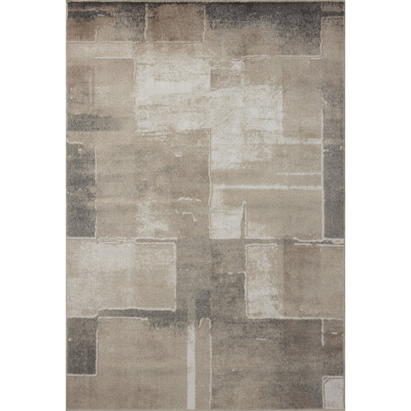 Tapis beige / pierre Loloi Winnah, 2 pi 3 po x 3 pi 10 po