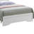 Chic Silver Champagne Full Bed